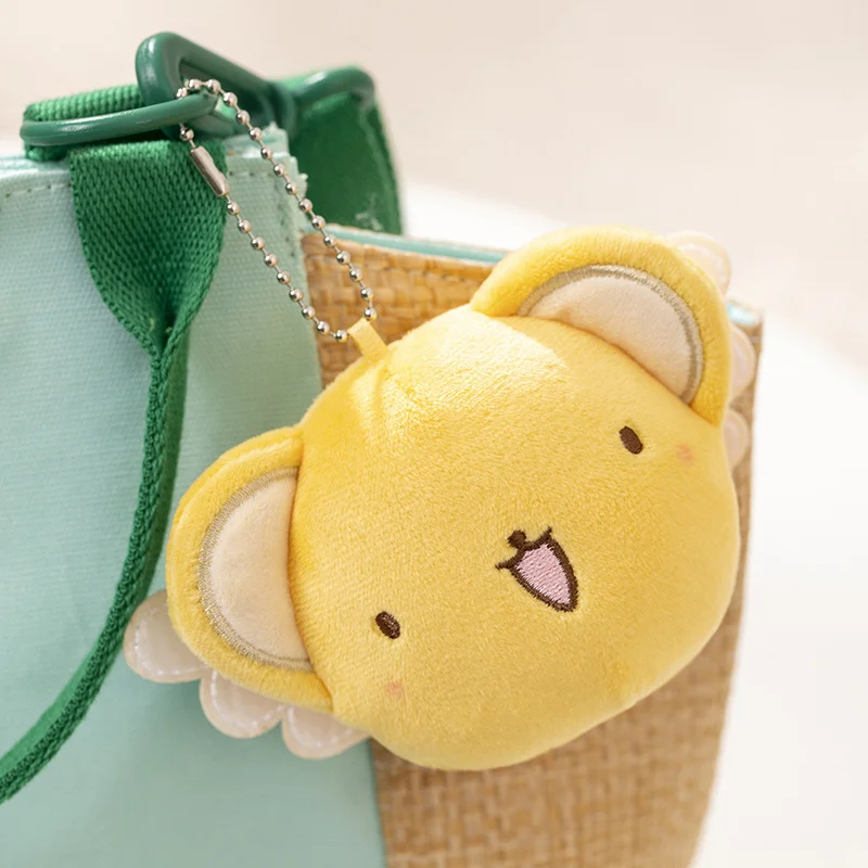 Cartoon Card captor Sakura Kero Plüsch puppe Spielzeug Anhänger Anime Karte Captor Puppe niedlichen weichen ausgestopften Schlüssel bund Spielzeug Valentinstag Geschenk – Detail 11