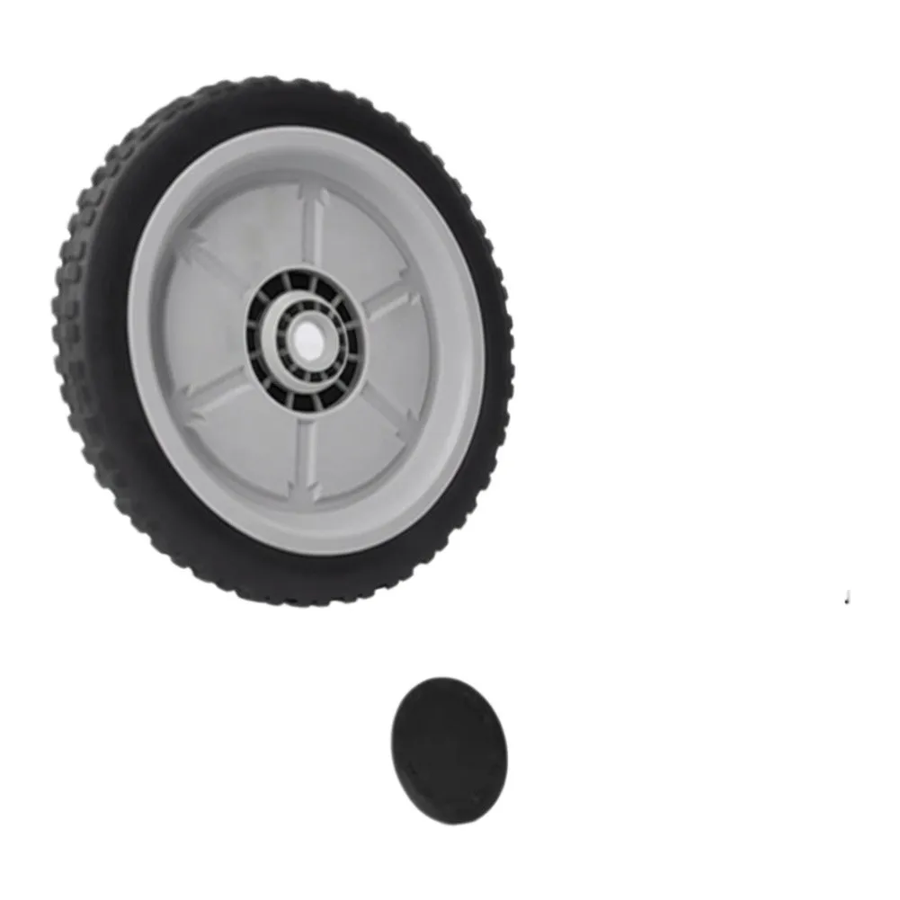 Black 8 Inch Replacement Wheels for Honda GXV160 GXV216 GXV196 GXV195 For Lawn For Mowers 203x47mm PVC PP Material