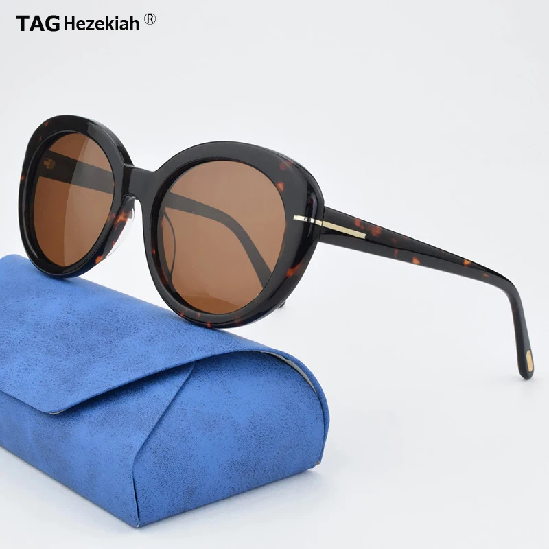 luxury Brand vintage Polarized Sunglasses Men Women 1009 Round Retro Sunglass Driving Sun glasses Fashion Acetate Female Glasses