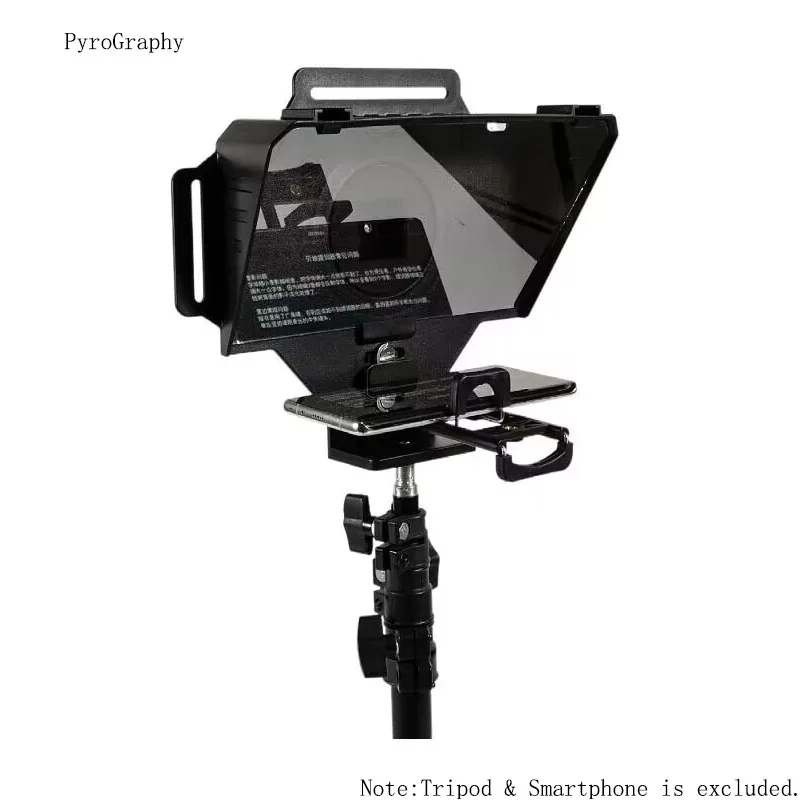 PyroGraphy Teleprompter with Remote Controller Camera Lens adapter Smartphone Lens Sunhood for DSLR Camera Smartphone 12