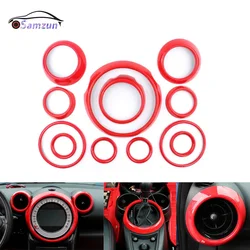 For MINI Countryman R60 2011-2016 Car Styling Interior Accessores Decals Stickers Kit Door Navigation Knob Frame Audio Cover