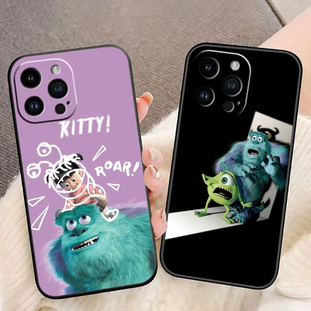 

Sulley Girl Boo Monsters Inc Cover Phone Case For iphone Apple 16E 16 15 14 13 12 11 Pro XS Max X SE 8 7 Plus Silicone Case Capa