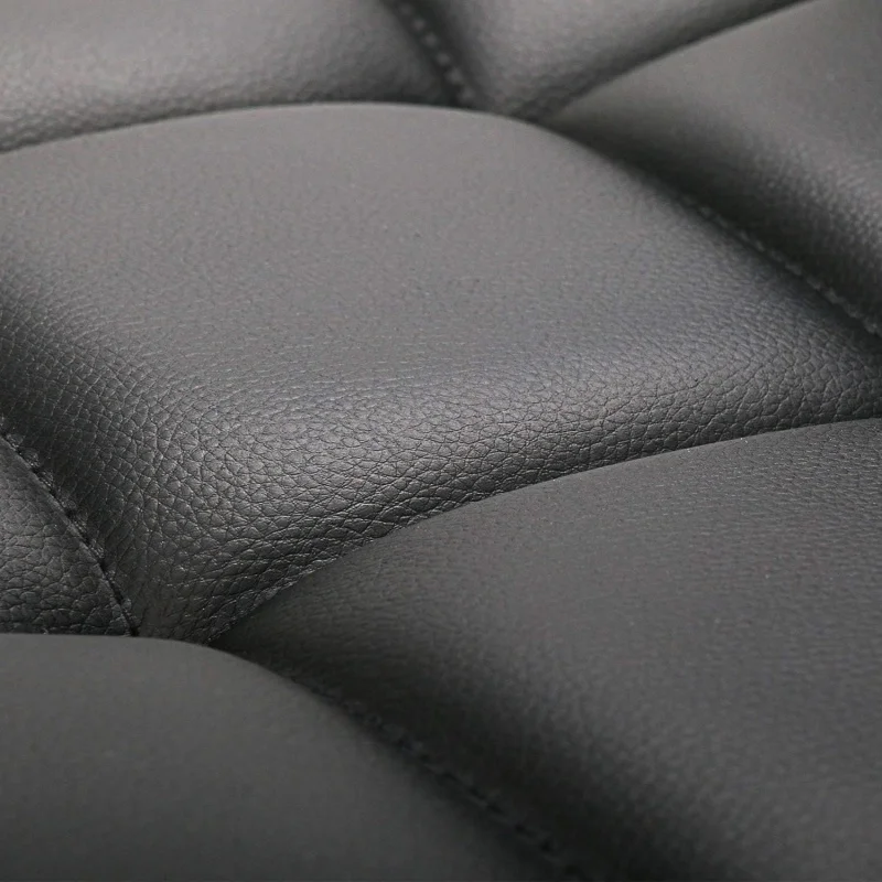 Modern Black PU Leather Bar Stools Adjustable Hydraulic Kitchen Counter Barstool Chair for Home Use