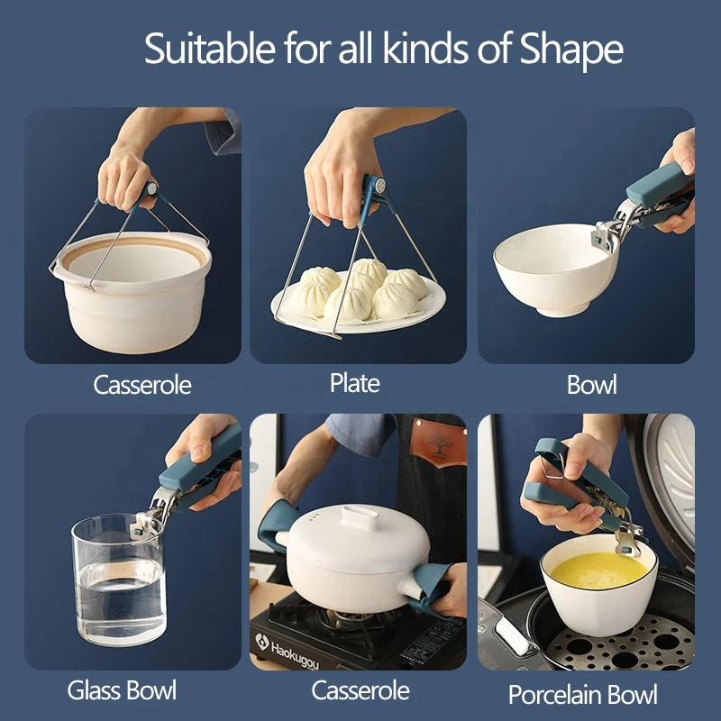 المطبخ مكافحة تحرق كليب المنزل مكافحة تحرق وعاء وعاء لوحة كليب أدوات الطبخ جبيرة أدوات مطبخ مقبض عدم الانزلاق المنزلية