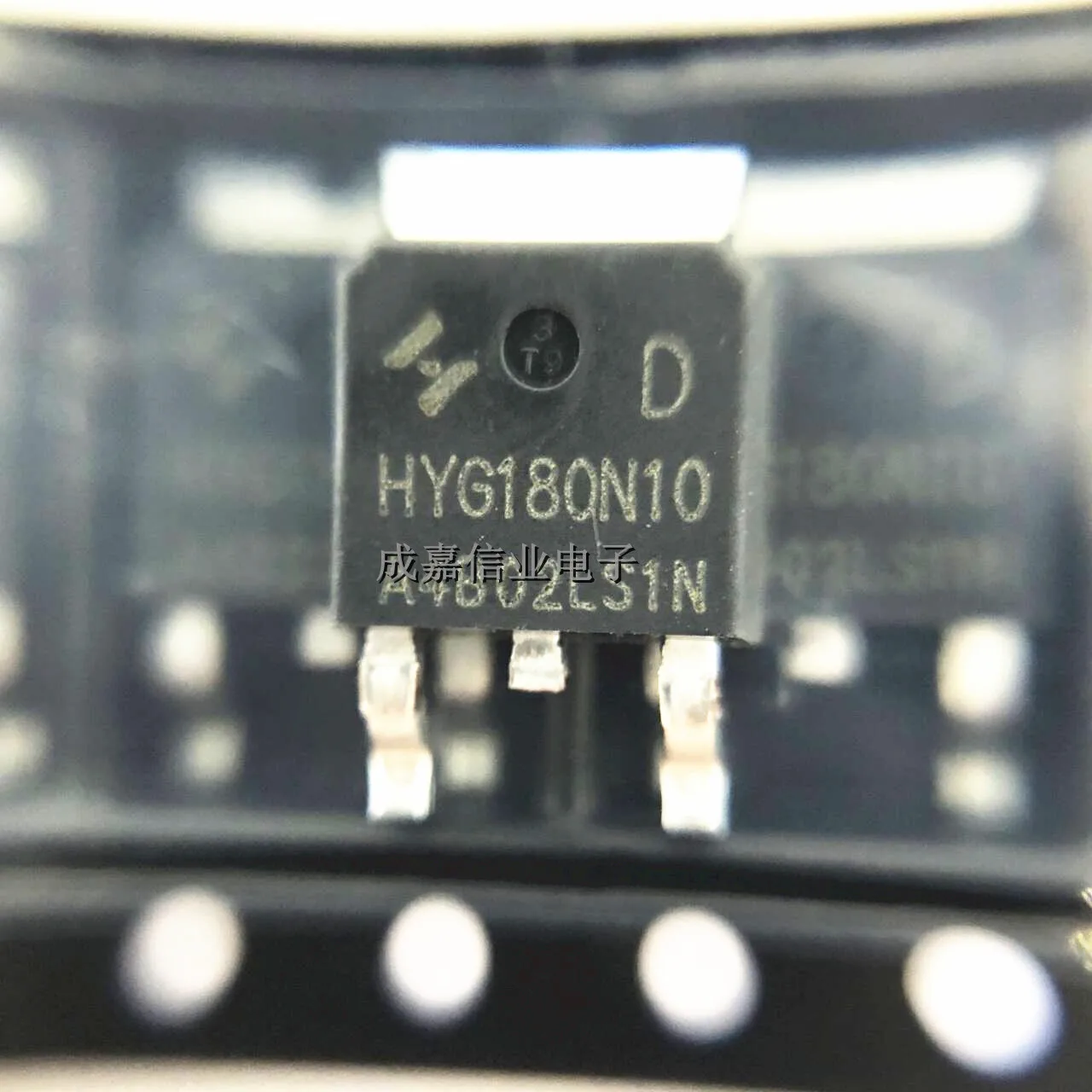 Imagem -05 - Único Mosfet do Realce do N-canal Produto Brandnew Genuíno Hyg180n10ls1d Marcação To252-2 Hyg180n10 100v 45a 10 Peças Pelo Lote