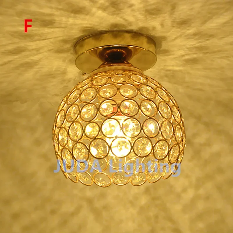 Ceiling lamp Entrance light Corridor light Aisle crystal Downlight Indoor lamp base Bedroom light Cloakroom led light chandelier