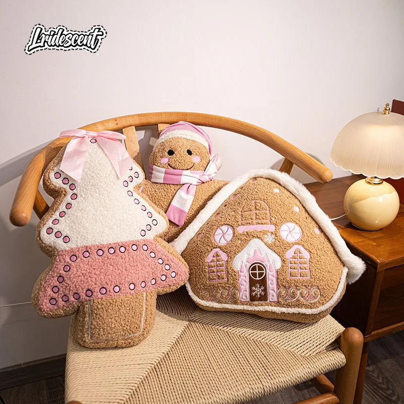 

Christmas Gingerbread Pillows Gingerbread People Girls Christmas Gifts Sofas Bedrooms Bed Decorations