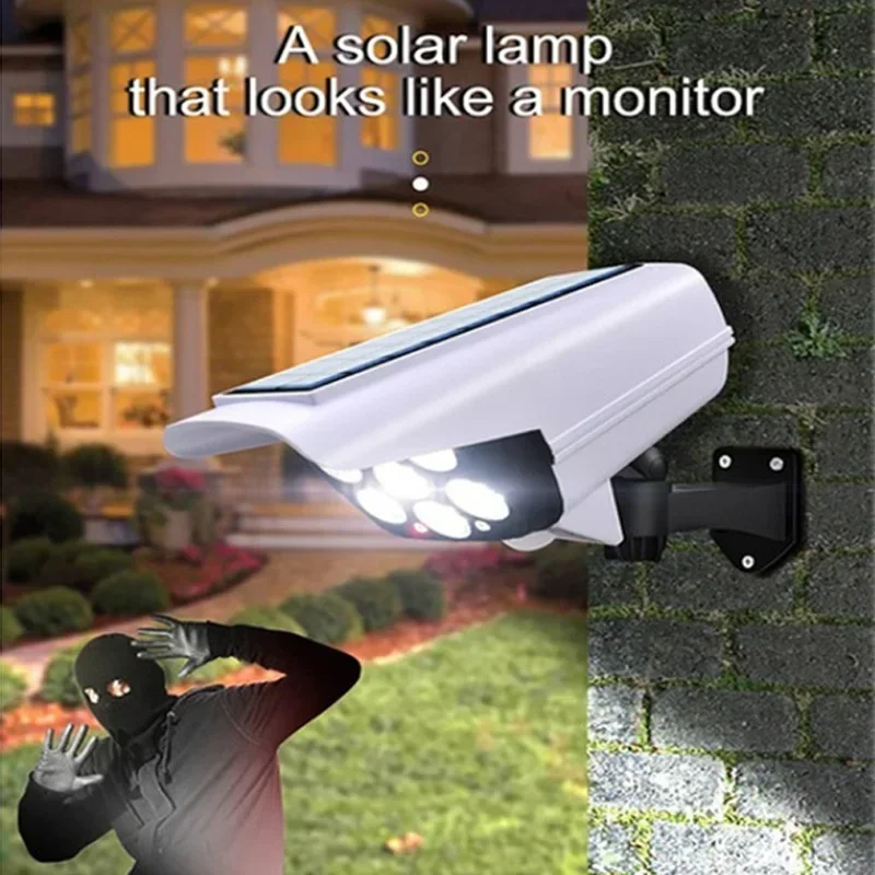 

77 Leds Solar Light LED Outdoor Solar Light Motion Sensor Solar Night Lamp Security Dummy Camera Lamp IP65 Waterproof Light