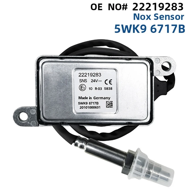 5WK96717B Nitrogen Oxide Sensor For Volvo FE FH FL FM FMX NH Renault Exhaust Gas Oxygen Sensor 22219283