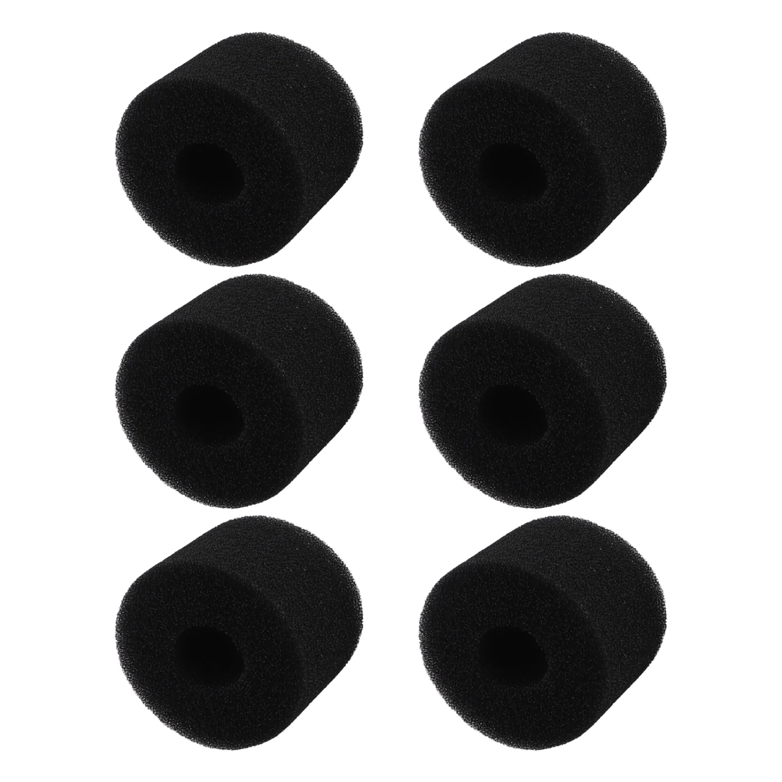 

Губки, запасные части для фильтров 10,8*7,3 см, 6 шт., аксессуары, черные для Intex Bubble, для Jetted Pure-spas, практичные