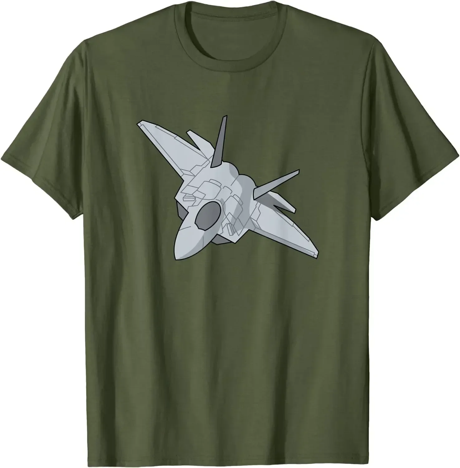 

F-22 Fighter Stealth Air Force Jet Military Veteran Men T-Shirt Short Sleeve Casual Cotton O-Neck Summer Shirt