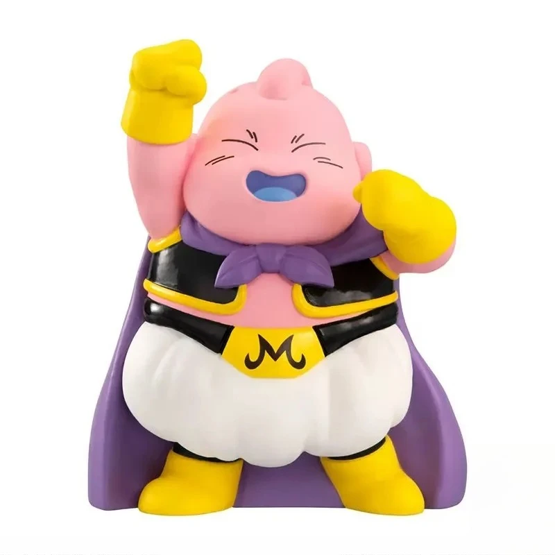 Dragon Ball Q-versie speelgoedmodel ornament demon koning Gomah demon man Buou korte fluit blinde doos twist eierpop
