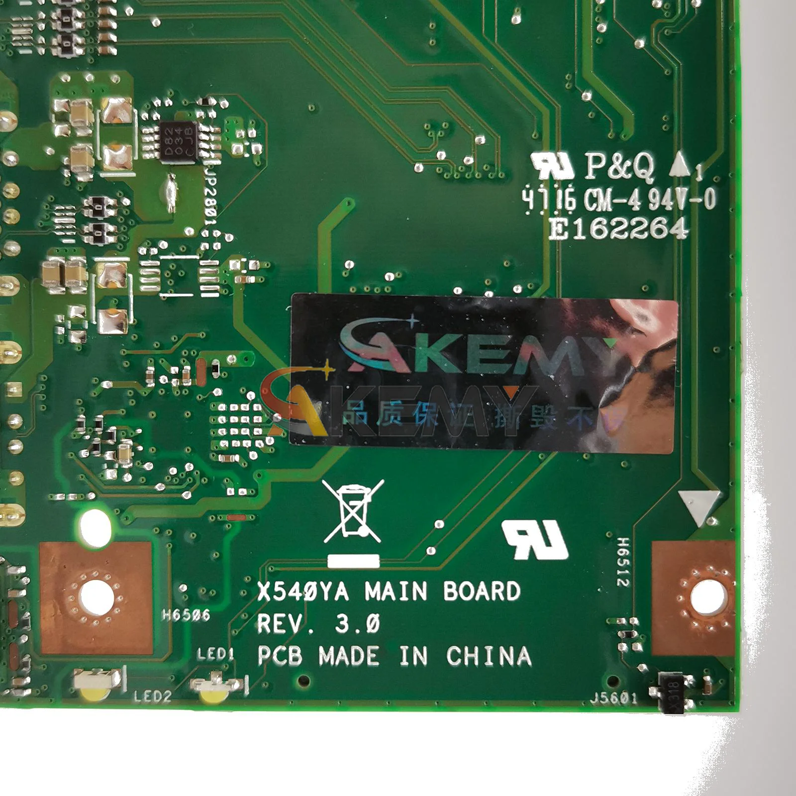 X540YA Laptop Motherboard For ASUS VivoBook X540Y D540Y F540Y A540Y R540Y X540YA Notebook Mainboard With A6 A8 CPU 100% tests OK