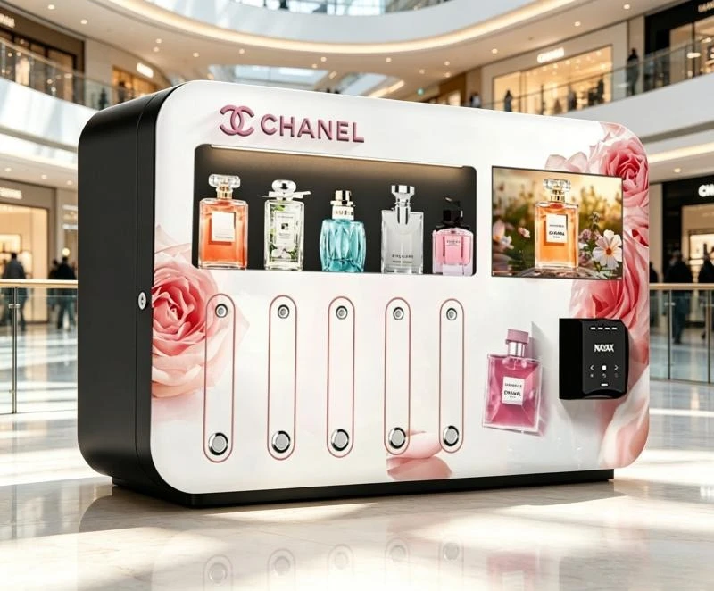 Automatic Perfume Vending Machine for Retail Spaces with Multi Language Support FL Customized
