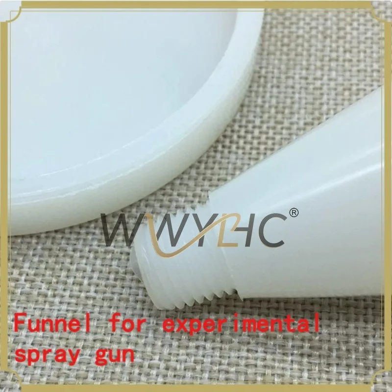 Experimental Powder Spray Gun with Funnel, Small Feeding Device for Static Spraying