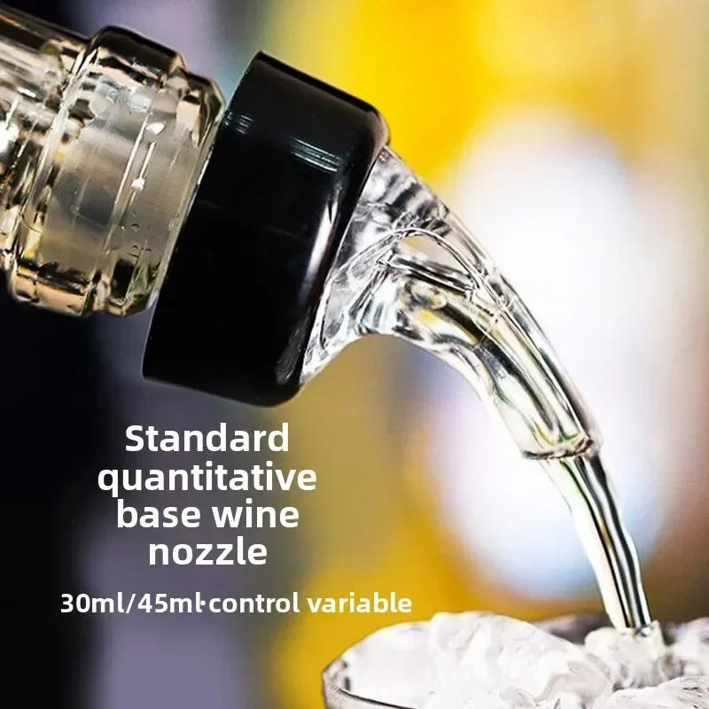 45ml Measure Pour Spout Cocktail Dispenser Liquor Pour Spout Automatic Measured Bottle Pourer Kitchen Tools view 3