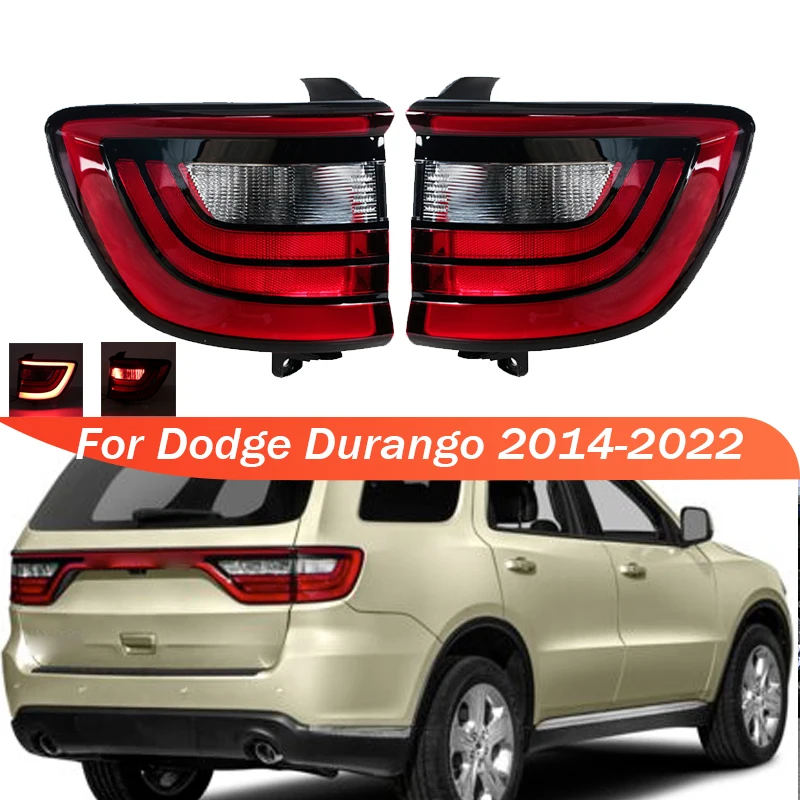 Luz trasera para Dodge Durango 2014 2015 2016 2017 2018 2019-2022 lámpara trasera con lámpara de conducción lámpara de freno accesorios de lámpara trasera