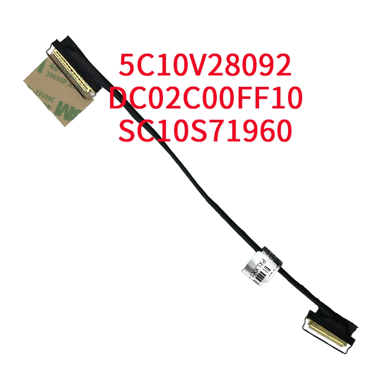New for lenovo ThinkPad X1 Carbon 2019 2020 7th 8th Gen Laptop LED LCD lvds cable Screen Cable 5C10V28092 DC02C00FF10 SC10S71960