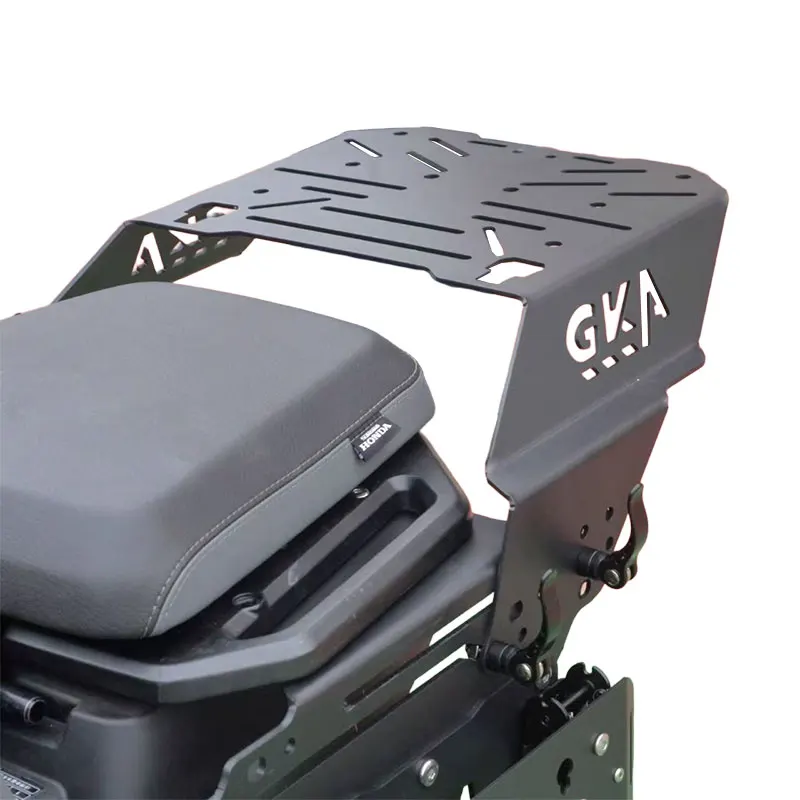 For HONDA SQUARE X125 Motorcycle Top Case Aluminum Alloy Waterproof 45L Tail Box Sliding Tailstock Multifunctional Rear Shelf