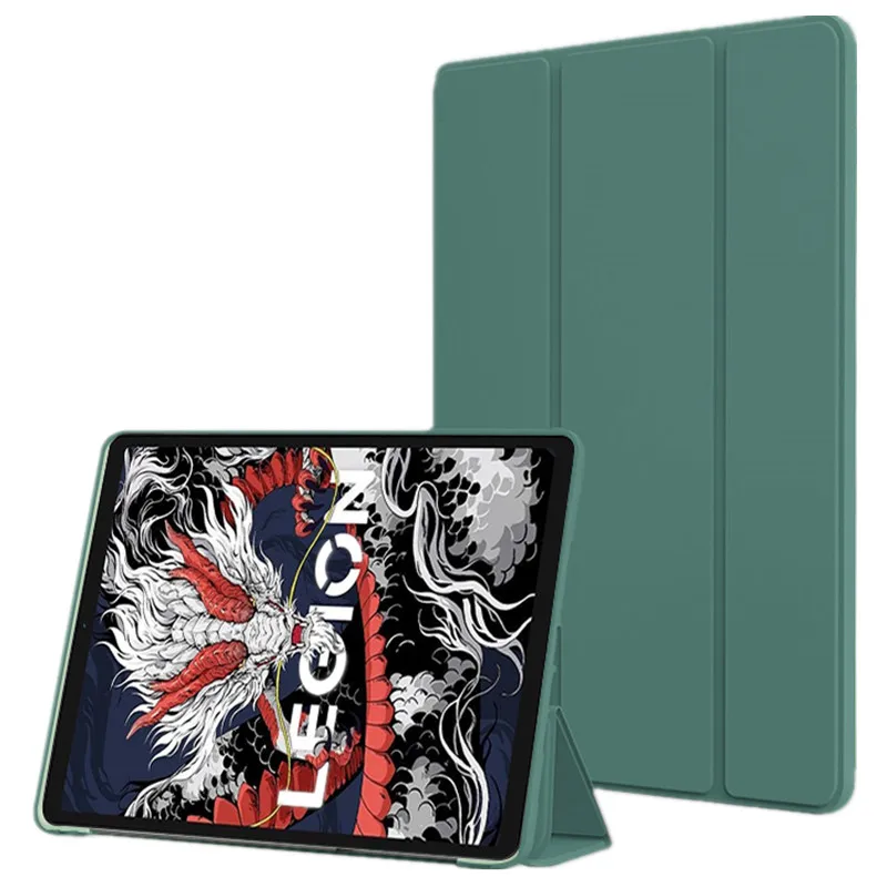 

For Lenovo LEGION Y700 3rd Generation Case TB321FU 8.8" Trifold Leather Flip Soft TPU Back Cover Funda for Y700 3rd 2025 Tablet