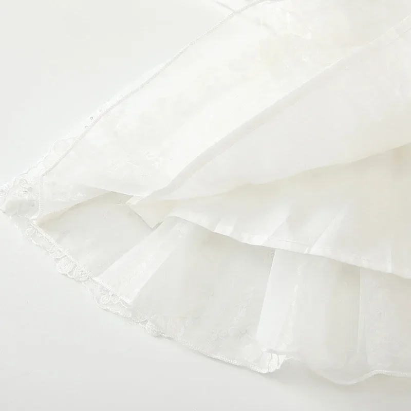 Children's Clothing for Spring and Summer 2025, New Styles for Baby Girls' Dresses, Children's Birthday Mesh Princess Dresses