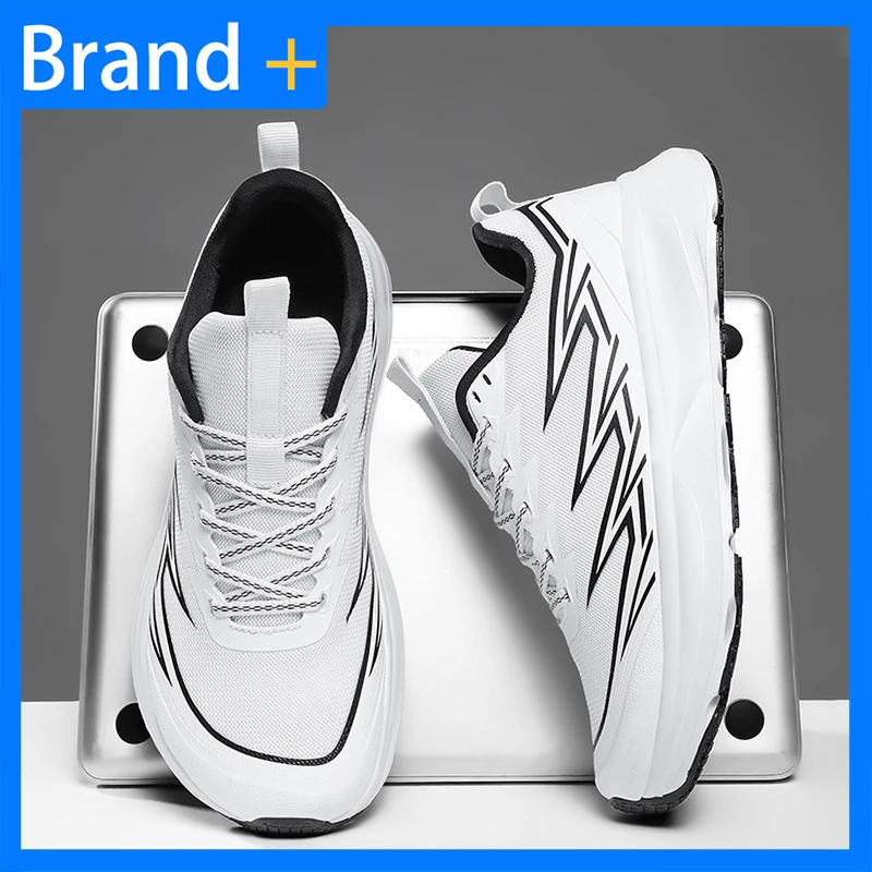 

Мужские спортивные кроссовки с широкой колодкой, удобные, дышащие, сетчатые, для активного отдыха, фитнеса, 2026, новая модная универсальная модель для поездок на работу и занятий спортом