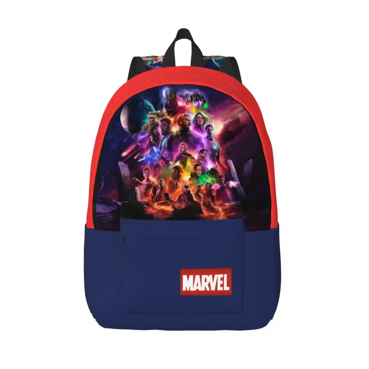 Classic Iron Man Schoolbag Picnic Sturdy Shoulder Marvel Animation Iron Man For Men Kid Book Pack Birthday Gift