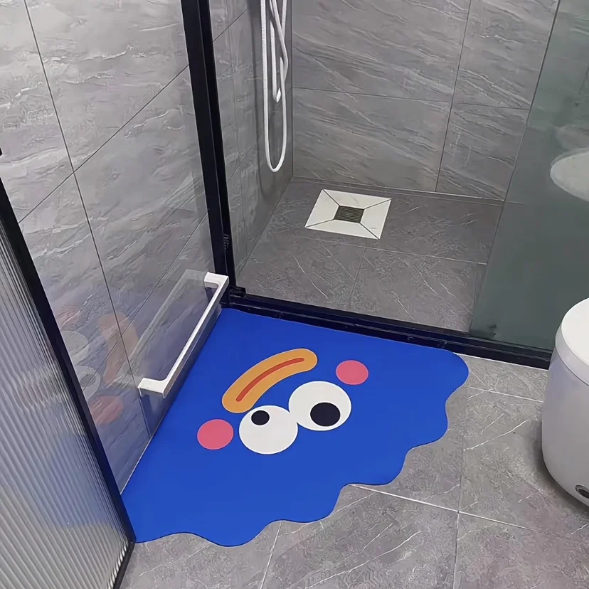 

Thiened силиконовый напольный коврик с динозавром Batoom, вход для унитаза, водопоглощающий противоскользящий устойчивый к истиранию дверной коврик, домашний декор