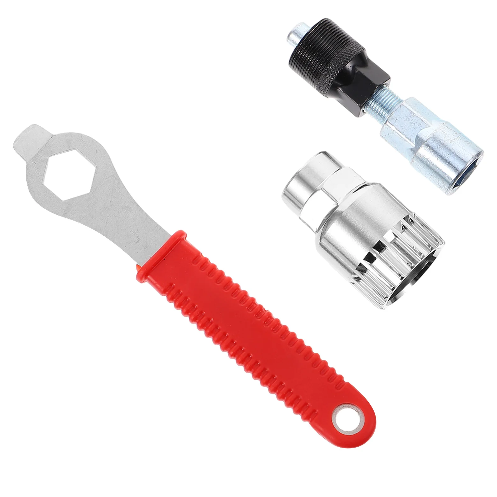 طقم إصلاح أدوات سلسلة الدراجة مكون من 3 قطع احترافي ومتين وخفيف الوزن ومحمول لصيانة الدراجة وتفكيك العجلة الحرة #5