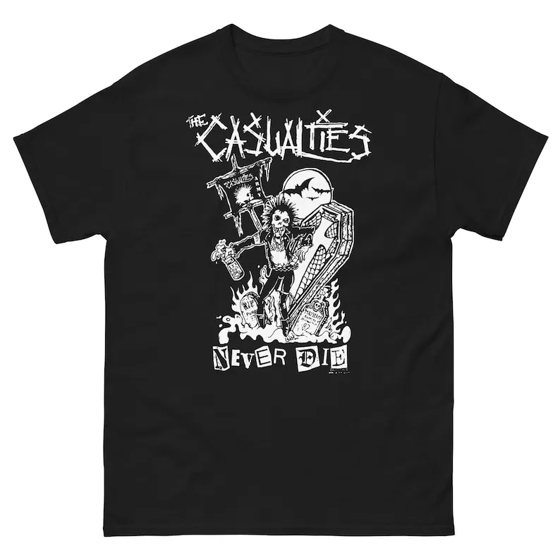 

Hardcore Punk Band Men's Classic Tee Adult Regular Fit O-Necked Tees Cotton Men's Printed Tops