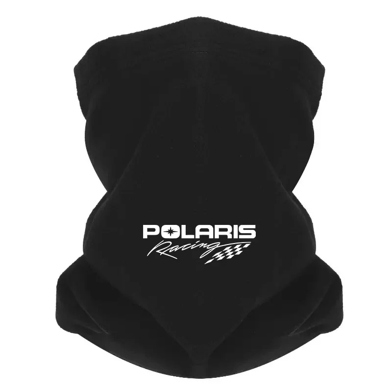 Polaris Racing bandera a cuadros hombres bufanda a prueba de viento máscara cuello polaina sombrero mujeres gorra sombreros al aire libre mantener caliente invierno multifunción