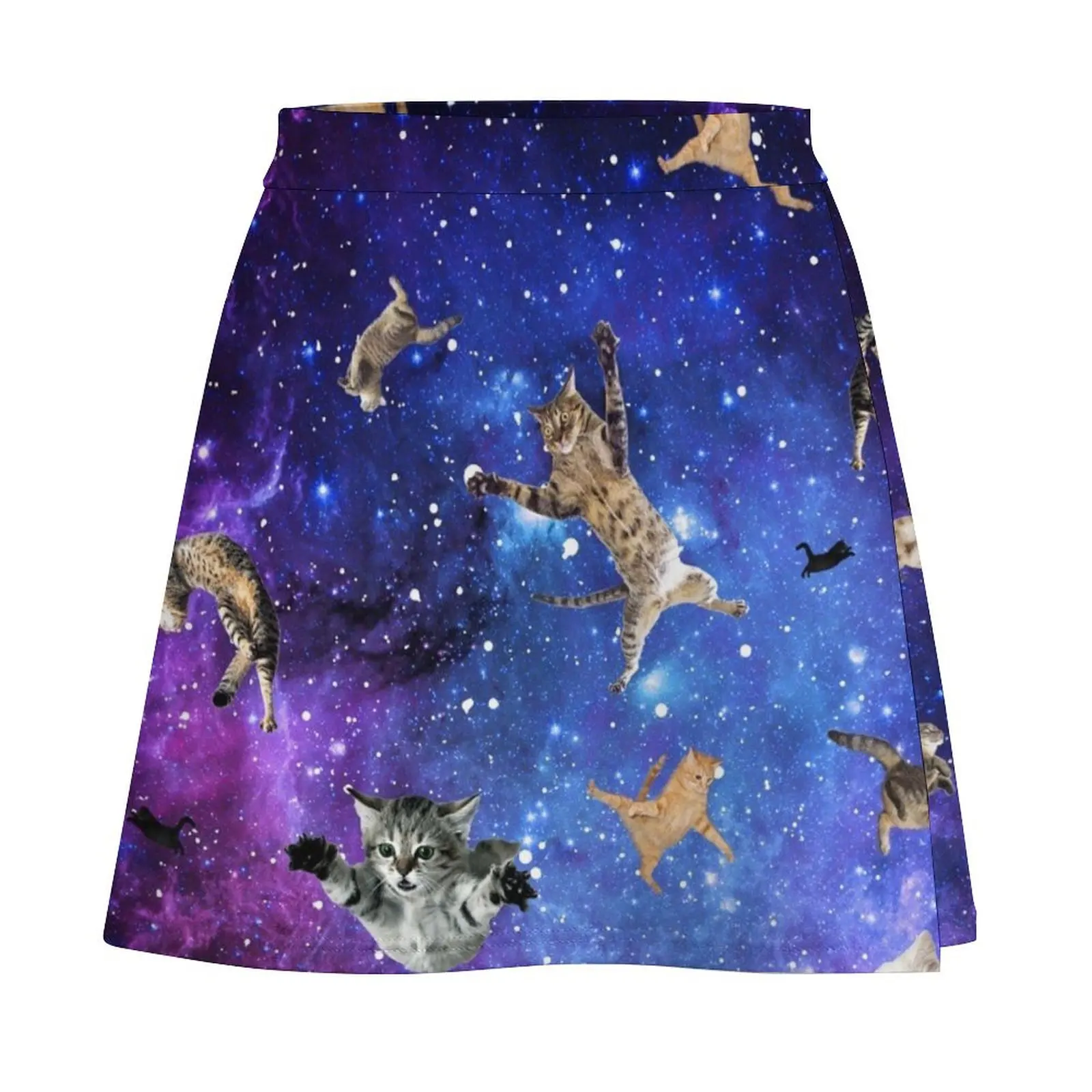 Space Cats Mini Skirt skirt skirt sexy short mini skirts Mini