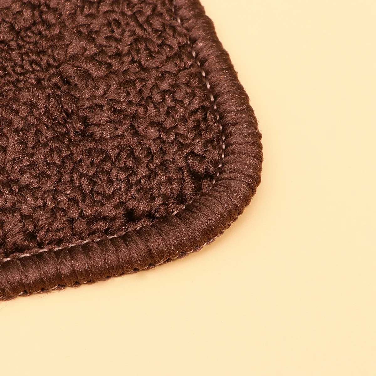 

1pc Semi-Circular Carpet Dark Green 40X63Cm Polypropylene Fiber Non-Slip Durable Indoor Mat For Home Office Bathroom Decoration