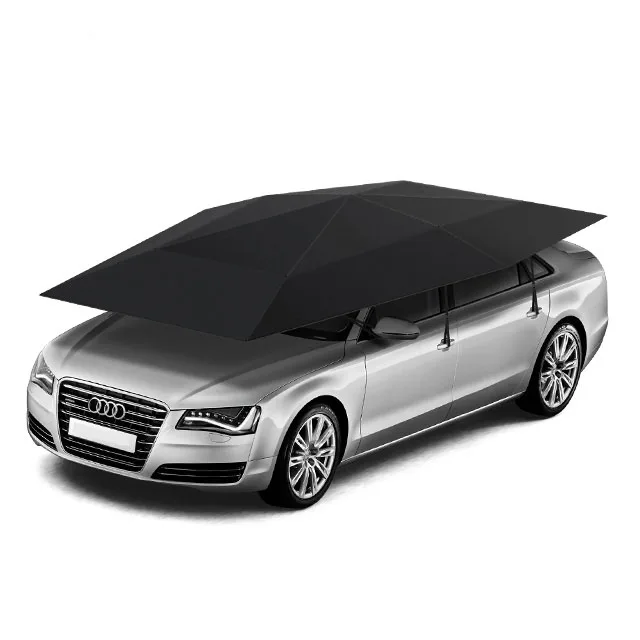 

4.2m 4.8m car roof shade cover automatic car umbrellas with remote control