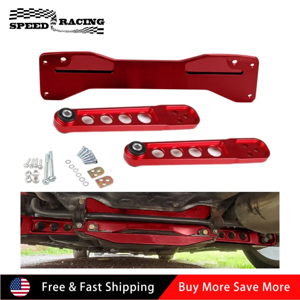 

Aluminum CONTROL ARM SUBFRAME BRACE FOR 2001-2005 HONDA CIVIC DX ES LX EX SI EM EP3