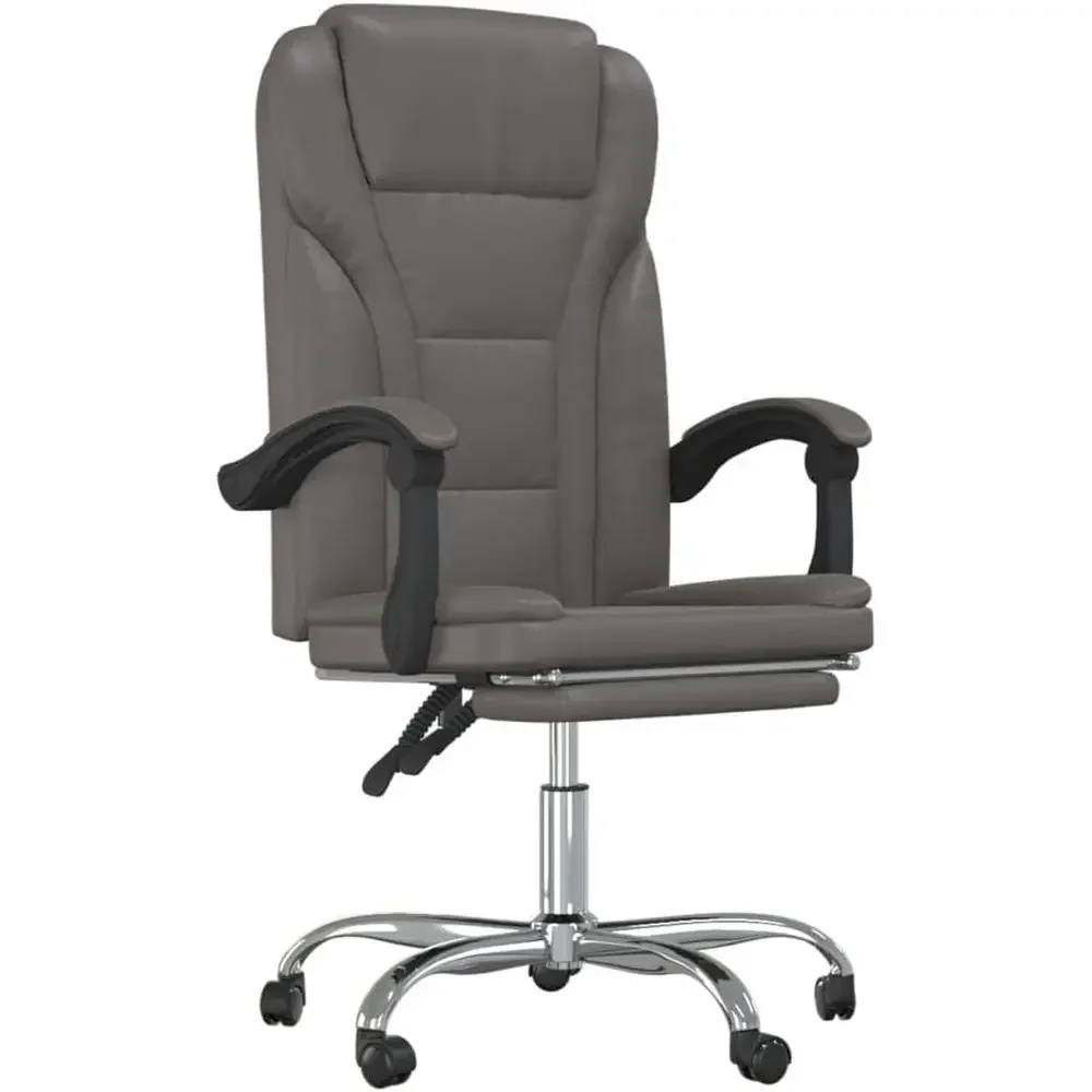Special Offerurniture Set-Reclining Oice Grey Aux Leather