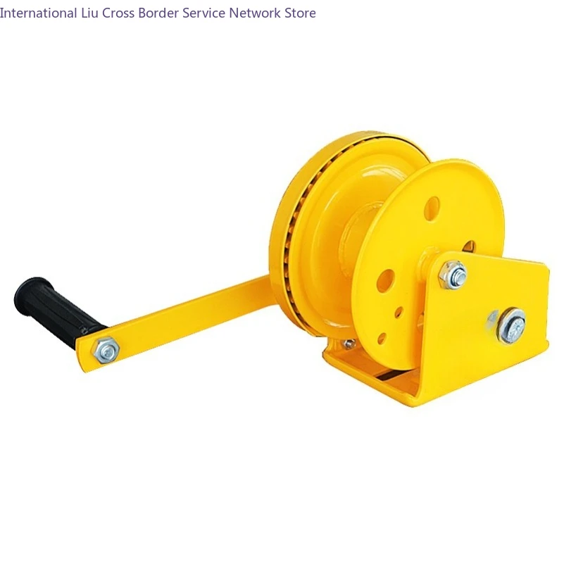 Household Small Traction Hoist Mini Winch Hoist 1200 Pounds