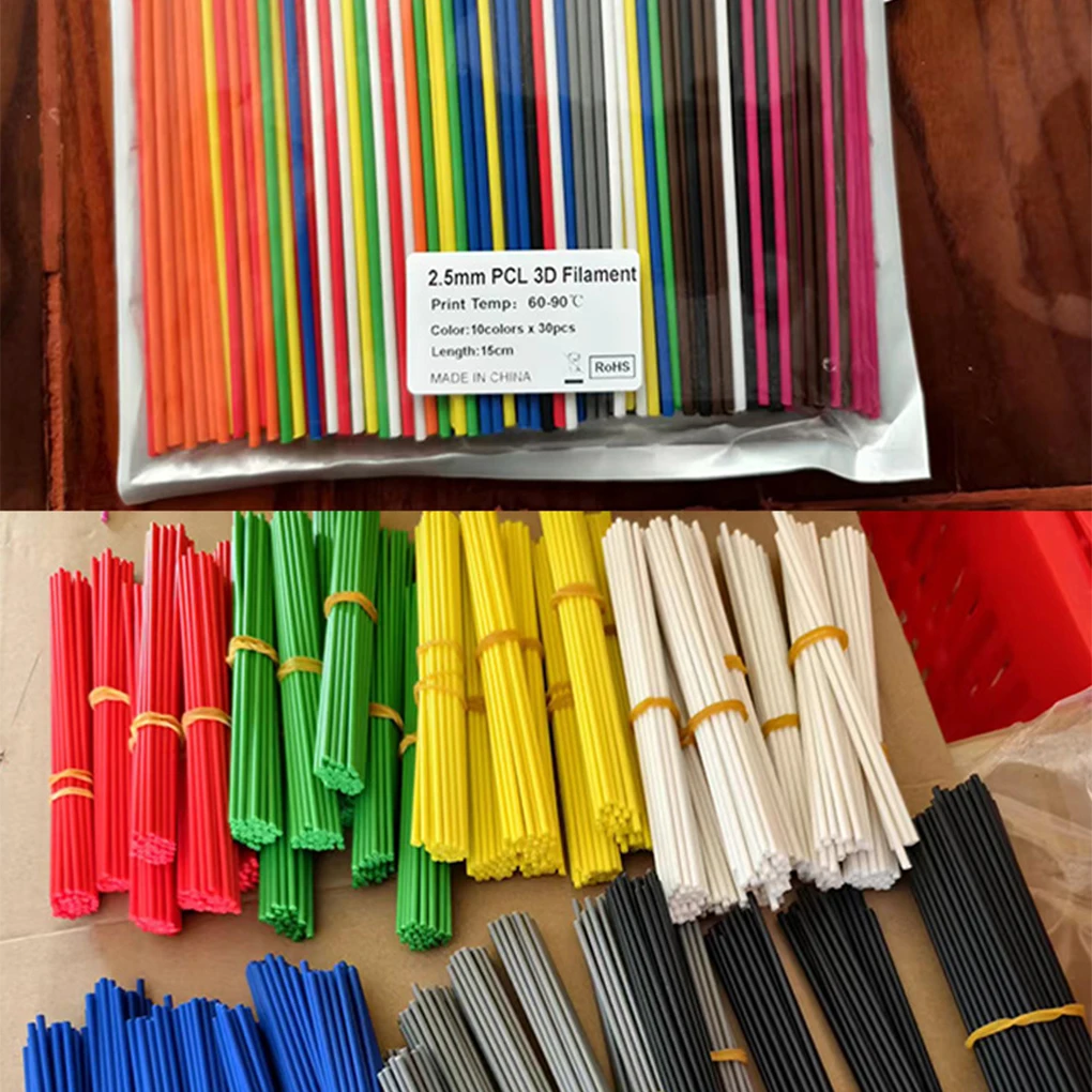 

Наборы филаментов для 3D-ручек: ABS низкотемпературный, PCL для детей, для развития воображения, для любителей рисования, аксессуары для 3D-ручек