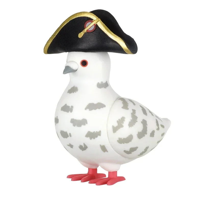 KITAN CLUB Original Gashapon Capsule Toys Figure Kawaii Gentleman Pigeon Bird Cap Cute Miniature Figurine Anime Desktop Decor