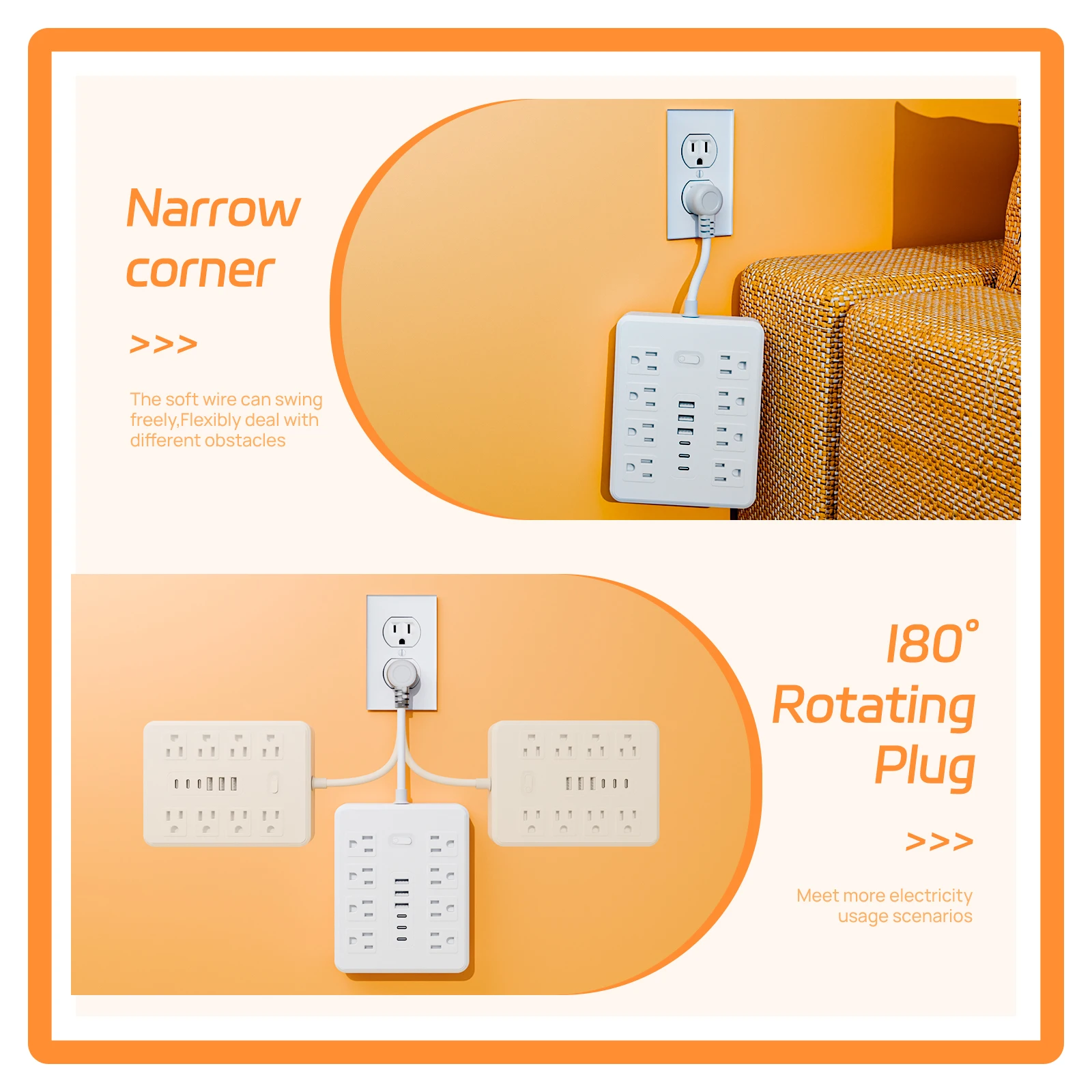 14-in-1 US single switch power - огляд і ціна Electronics Gadgets For Home