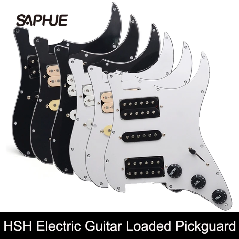 

HSH ST Style Electric Guitar Pickguard Electric Guitar Pickguard HSH Loaded Prewired Scratchplate Assembly