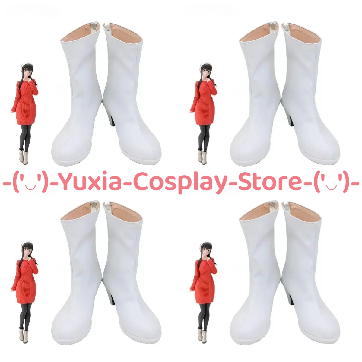 

Юксиакосплей! Семья шпионов x Yor Forger, обувь для косплея, аниме, реквизит для игрового персонажа, ботинки из искусственной кожи, карнавальный костюм на Хэллоуин