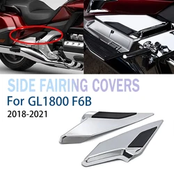 For Honda Gold Wing GL 1800 GL1800 F6B 2018 2019 2020 2021 Motorcycle Side Fairing Covers Decorative Trims Chrome Accessories