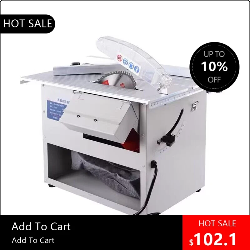 

B26 Электрическая настольная пила с регулируемой скоростью, пылезащитный раздвижной торцовочный инструмент для деревообработки 19