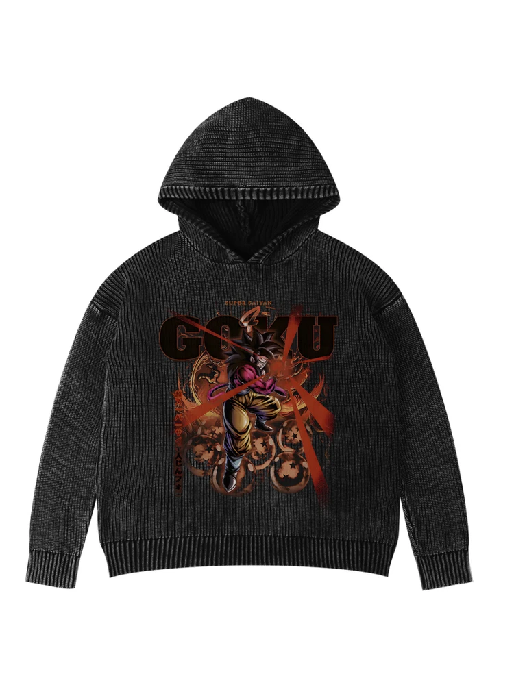 

Вязаный свитер с рисунком Короля обезьян в американском стиле ретро, толстовка с капюшоном, мужская мягкая хлопковая длинная теплая зимняя одежда све