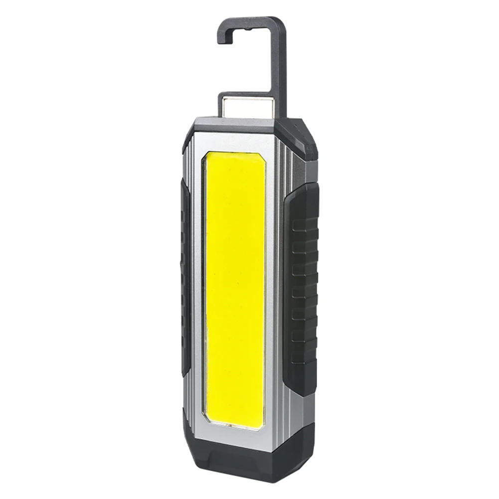 LED COB Flashlight Multifunctional with Magnet Camping Lantern TYPE-C Charging Service Work Light Dimmable for Outdoor Equipment