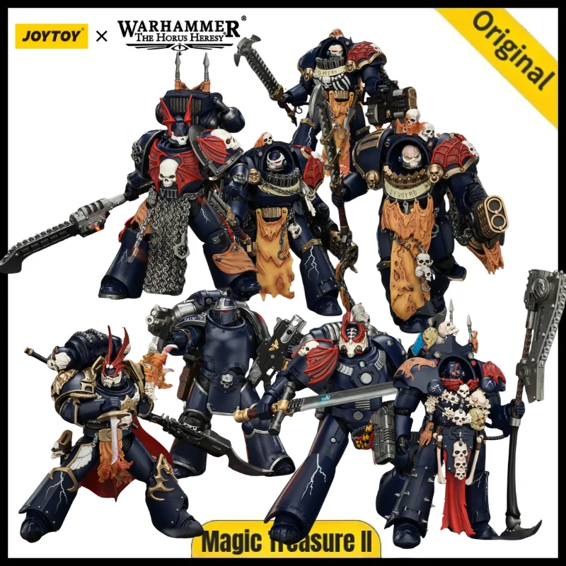 

【Pre-sale】JOYTOY Warhammer 40K Night Lords Sevatar Legion Praetor Terminator Armour MKVI Tactical MKIII Tactical Dissident 1 2