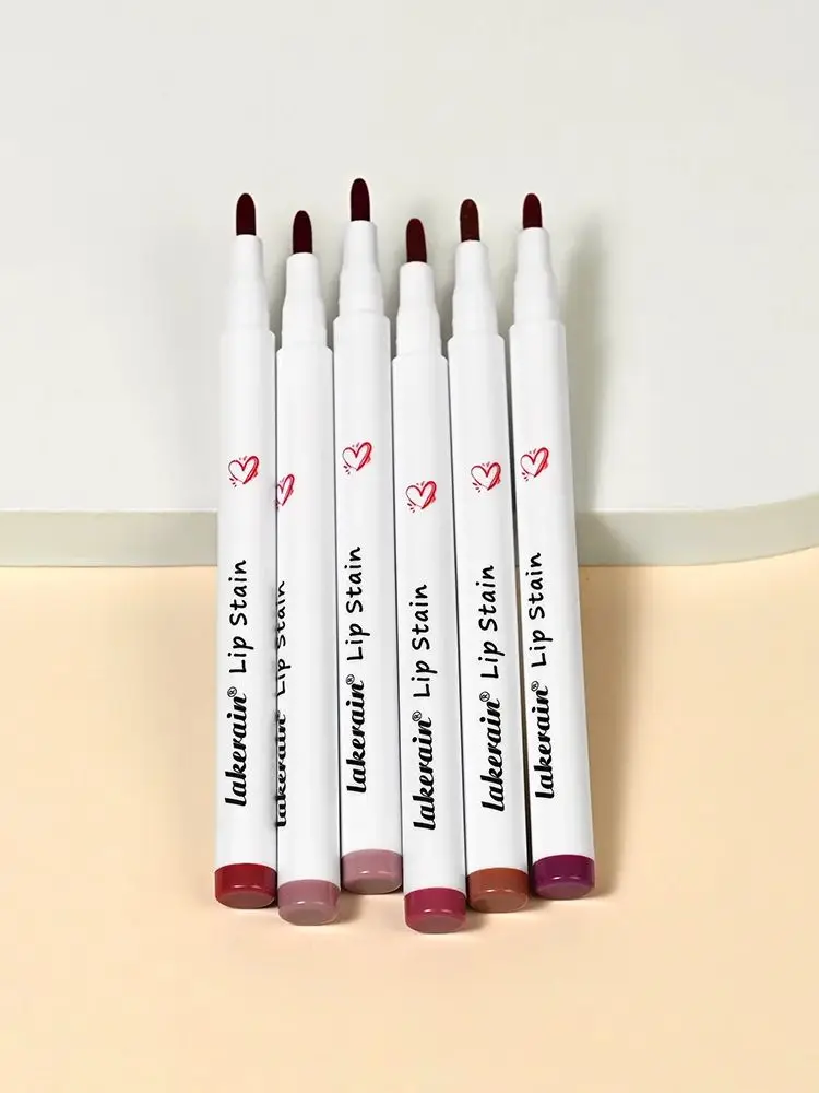 Crayon liquide Jules Stain, stylo de maquillage beauté longue durée, imperméable, repulpant, teinte naturelle, marron nude, 6 couleurs, 256