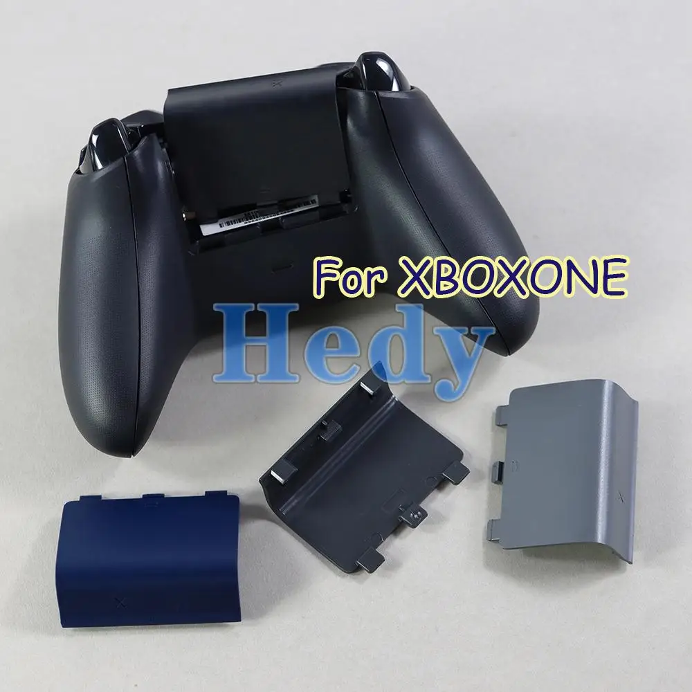 100PCS Original New Replacement Black Battery Cover Cap Door Back Shell For XBOX ONE Controller For XBOXONE Gamepad