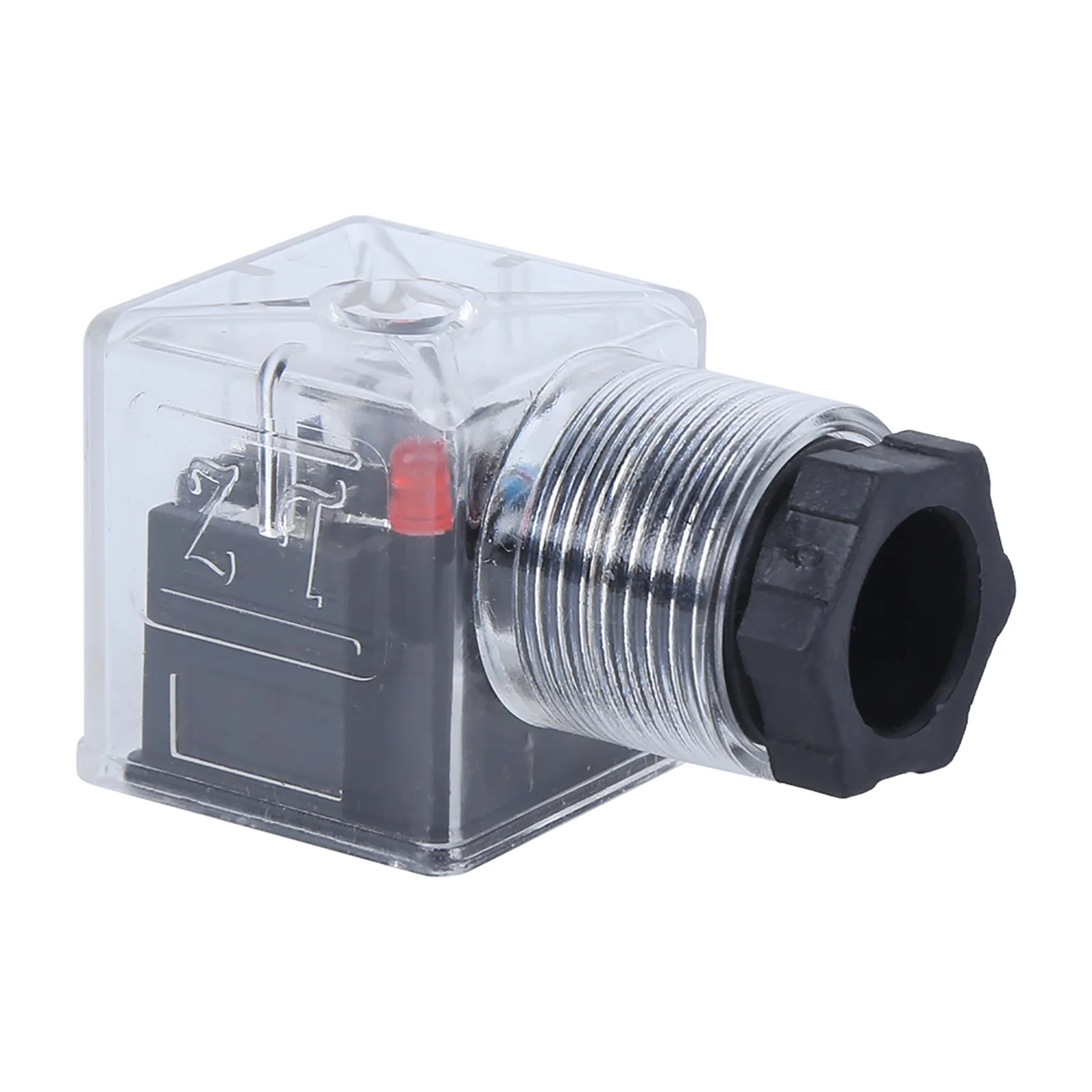 Solenoid Coil Plug Hydraulic Valve Transparent Voltage Universal Accessories DC24 Solenoid Valve Solenoid Valve Accessories
